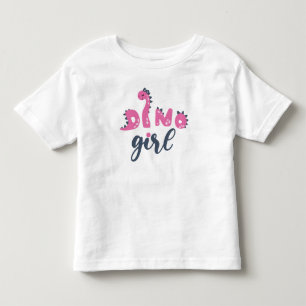 Dino Girl Toddler Dinosaur T - Shirt