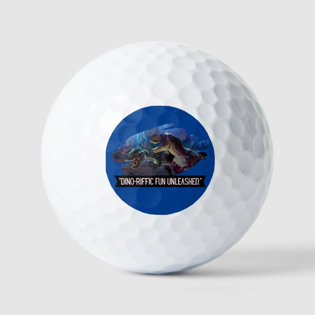 Dino - großartige Fundstelle Golfball (Vorderseite)