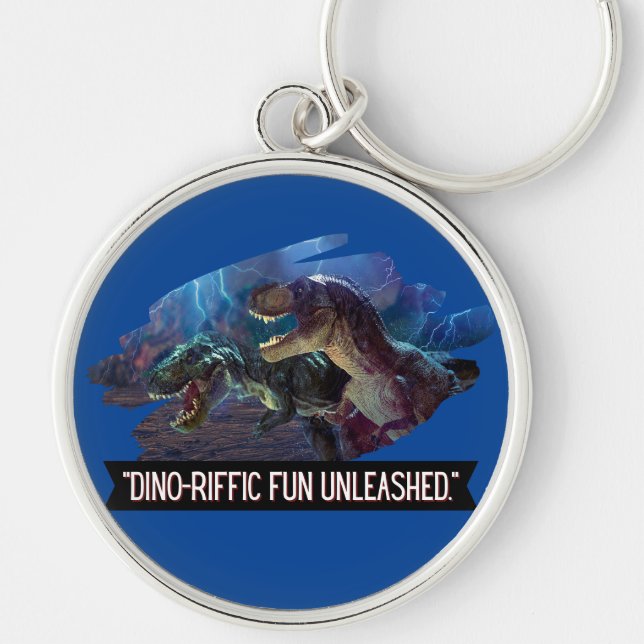 Dino - großartige Fundstelle Schlüsselanhänger (Vorne)