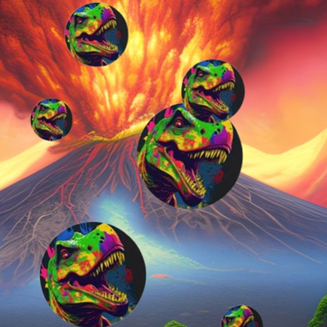 Dino Happy T Rex Konfetti (Celebrate with Dino Happy T Rex confetti! Perfect for parties and events)