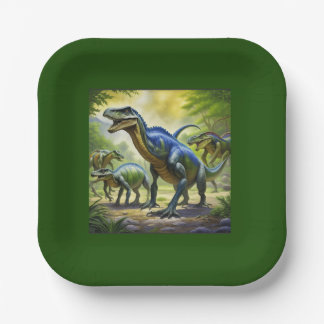 Dino Jungle Adventure Pappteller
