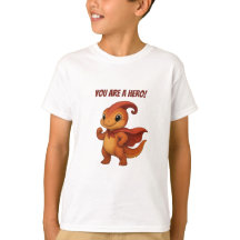 Dino Kammli Superheld „Du bist ein Held“ T-Shirt