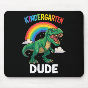 Dino-Kindergarten-Geburtstag Dritter Dinosaurier Z Mousepad