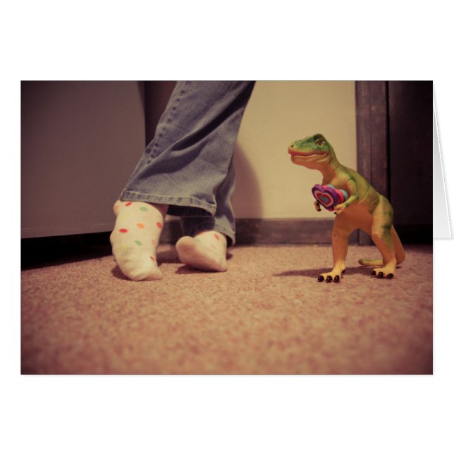 Dino-Liebe (Vorderseite (Horizontal))