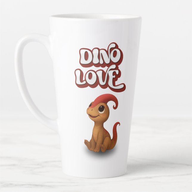 Dino Liebe – Kammli schaut hoch Milchtasse (Links)