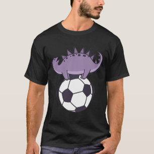 Dino Lieben Soccer Dinosaurier Reptile T-Shirt