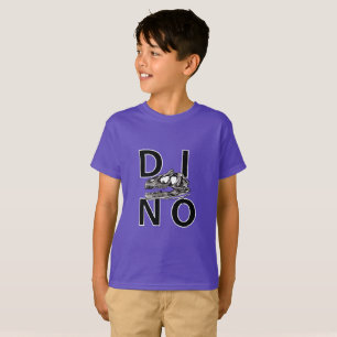 DINO - Lila Kinderhandschuhe TAGLESS® T - Shirt
