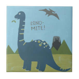Dino-Milbe Dinosaurier Fliese