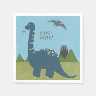 Dino-Milbe Dinosaurier Serviette