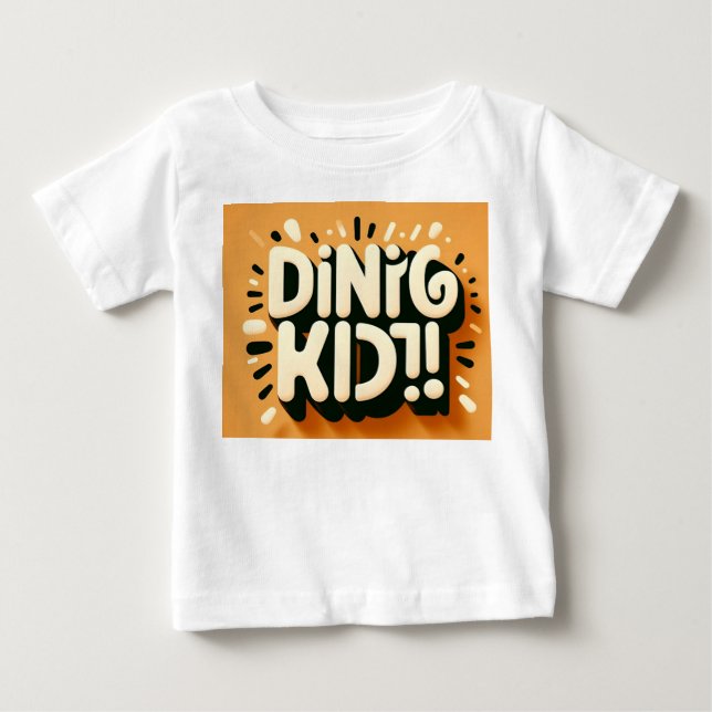 Dino-mite Baby T-shirt (Vorderseite)