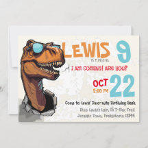Dino-mite Birthday Bash: Roar with the T-Rex