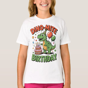 Dino-Mite Geburtstags-T-Shirts im nostalgischen Ca T-Shirt