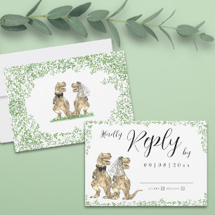 Dino-Mite-Hochzeit Antwort