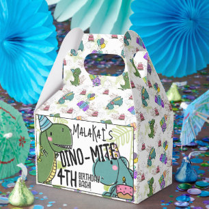 Dino-Mite Kids Geburtstagsparty Dinosaurier Geschenkschachtel