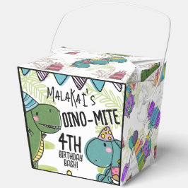 Dino-Mite Kids Geburtstagsparty Dinosaurier Geschenkschachtel