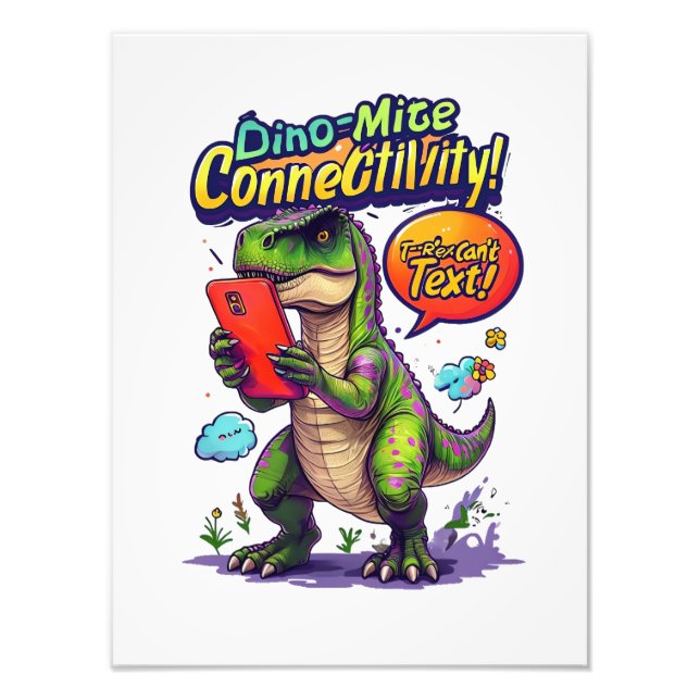 Dino-Mite-Konnektivität Fotodruck (Vorne)