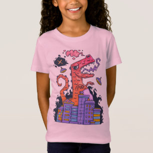 Dino Monster Attacke T-Shirt