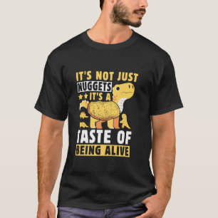 Dino-Nugget-Plüsch Dino-Nugget-Kissen Hühnchen-Nug T-Shirt