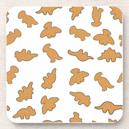 Dino Nuggets Pattern Getränkeuntersetzer