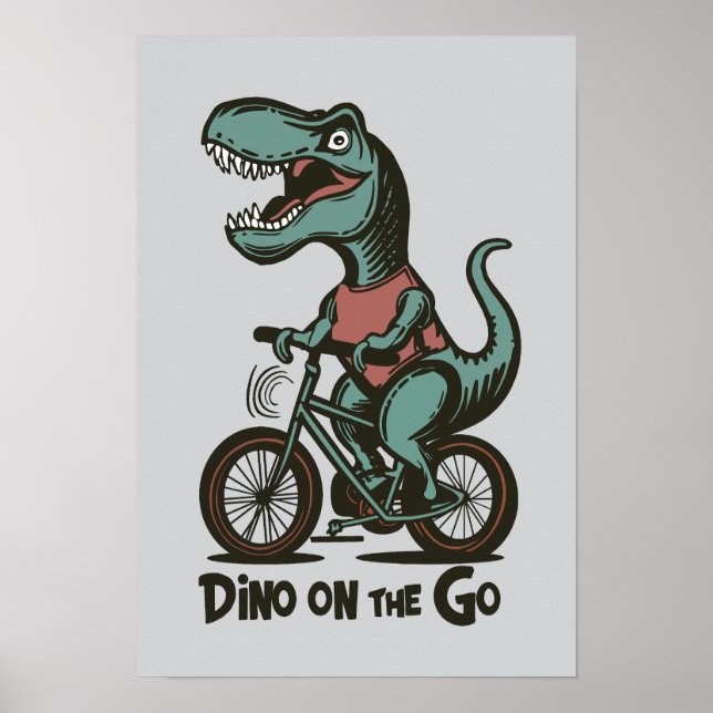 Dino on the Go Poster (Vorne)