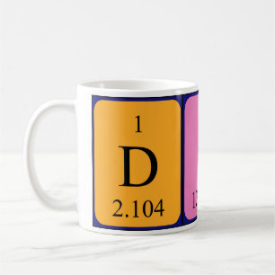 Dino Periodenname Tasse