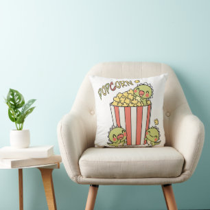 Dino Popcorn Party Kissen