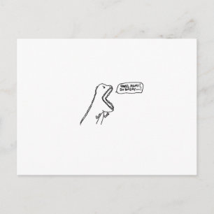 Dino Postkarte