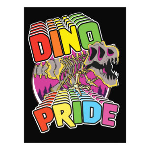 Dino Pride Logo Fotodruck