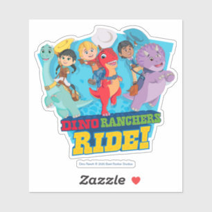 Dino Ranch   Die Ranchers Ride! Aufkleber