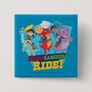 Dino Ranch Die Ranchers Ride! Button