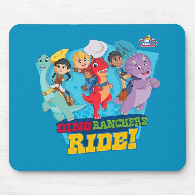 Dino Ranch | Die Ranchers Ride! Mousepad (Vorne)