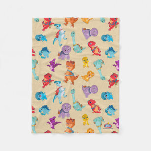 Dino Ranch   Ein Dinosaurier-Abenteuermuster Fleecedecke