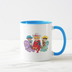 Dino Ranch Friends Design Tasse