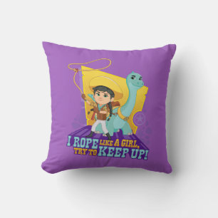 Dino Ranch   Min und Klee Kissen