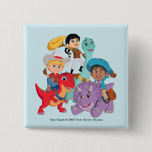 Dino Ranch Yee Haw! Button