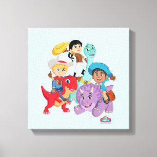 Dino Ranch Yee Haw! Leinwanddruck