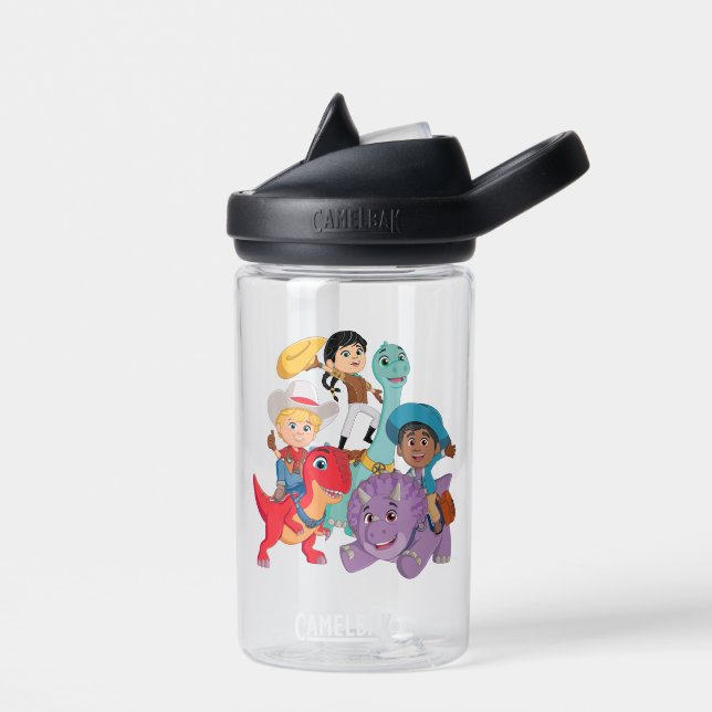 Dino Ranch Yee Haw! Trinkflasche (Links)