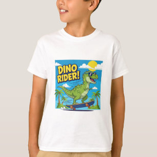 "Dino Rider – Skate in das Abenteuer!" T-Shirt