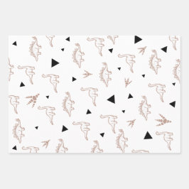 Dino Roarsome Warping Paper Geschenkpapier Set