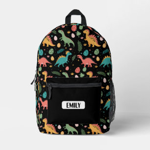 Dino-Rucksack für Jungen – Schulranzen für Kleinki Bedruckter Rucksack