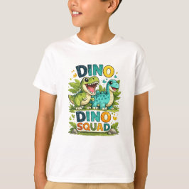Dino Squad Freunde T-Shirt