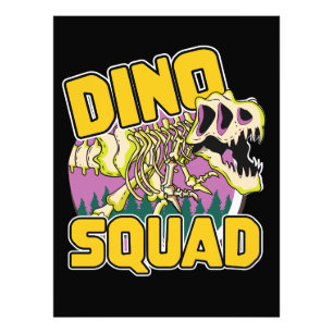 Dino Squad Logo Fotodruck