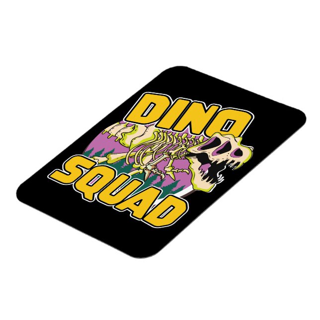 Dino Squad Logo Magnet (Linke Seite)