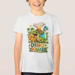 Dino Squad Vulkan Tri-Blend Shirt