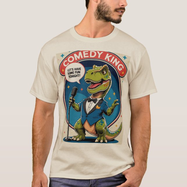 Dino Stand-Up Star T-Shirt (Vorderseite)