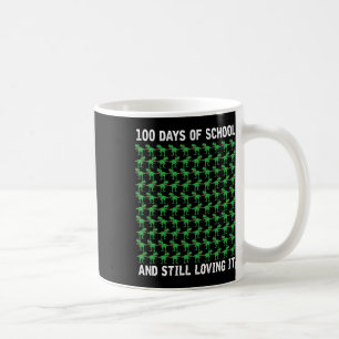 Dino Student Jungs Kinder Geschenk 100 Tage Scho Kaffeetasse