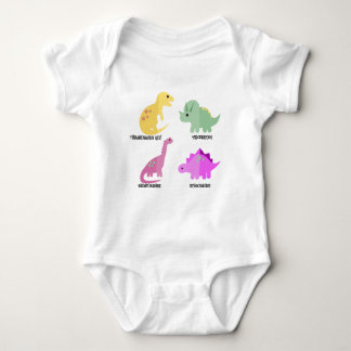 "Dino T-Shirt" Baby Strampler