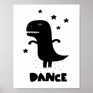 Dino tanzen poster