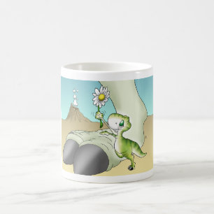 Dino-Tasse der Mutter Tages Tasse