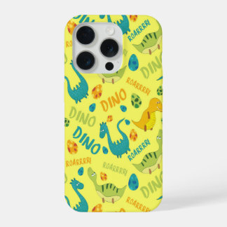 DINO-THEMA iPhone 15 PRO HÜLLE